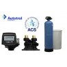 Adoucisseur bi-bloc 100L vanne Autotrol résine échangeuse ions eau calcaire